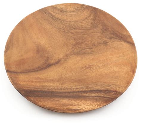 Acacia Wood Round Plate X X