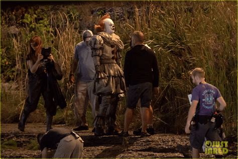 Take A Peek At Pennywise In The Latest It Chapter Two Set Photos