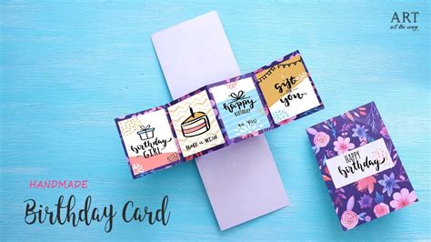 Diy Pop Up Greeting Card Handmade Greeting Cards Crafts Road