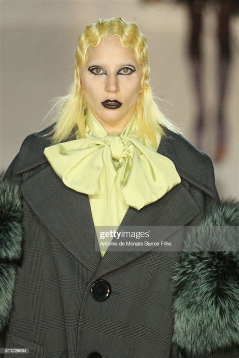 Lady Gaga Walks The Runway During The Marc Jacobs Show As A Part Of