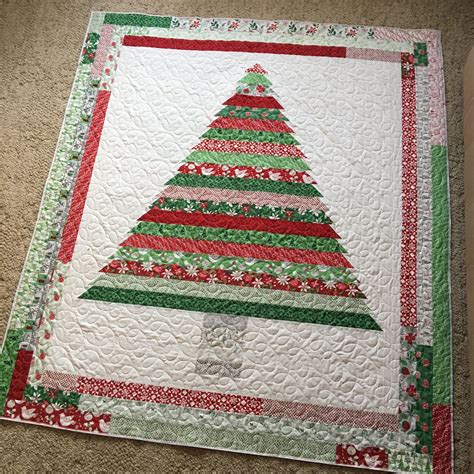 Modern Christmas Tree Quilt Patterns Mypaperbleeds