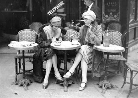 2 parisian women at cafe holly brubach