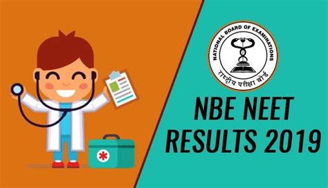 Neet Results 2019 Download Your Pg Exam Results At Nbe Official