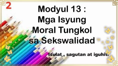 Mga Isyung Moral Tungkol Sa Buhay Esp Modyul Youtube Edukasyon