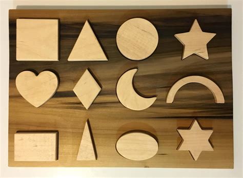 Wooden Shapes Puzzle Board Awesome Products Selected By Anna
