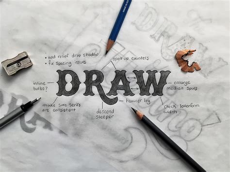 The Draw Of Lettering — Tierney Studio