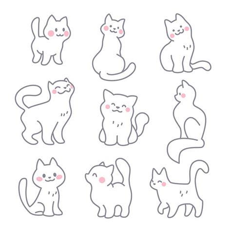 55 Cute And Easy Cat Doodles Beautiful Dawn Designs