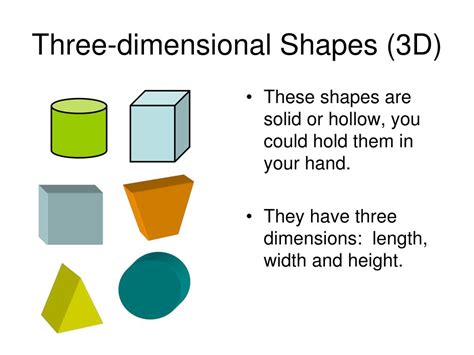 Ppt Three Dimensional Shapes 3d Powerpoint Presentation Free