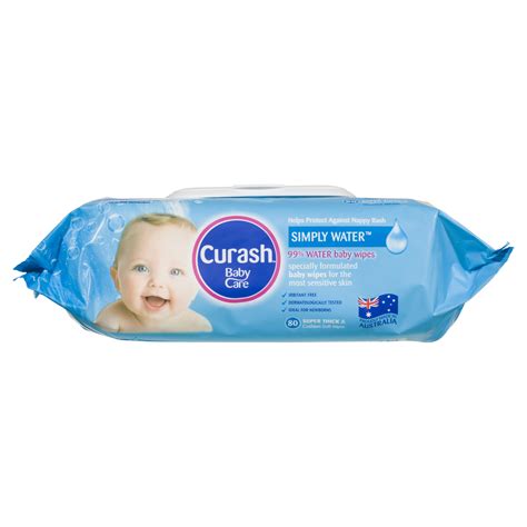 The honey app is a great way to get coupons fast. Curash Babycare Simply Water Baby Wipes 80 Pack | Amals ...