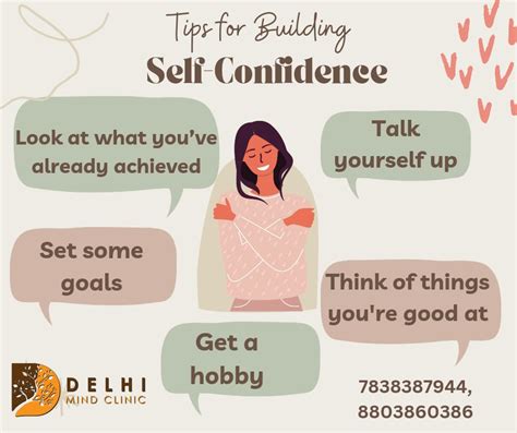 Tips For Building Self Confidence Delhi Mind Clinic