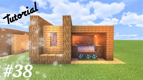 Cómo hacer una casa de madera 1211 para supervivencia en Minecraft PE