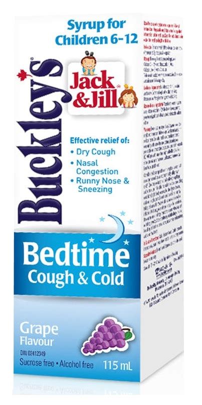 Buy Buckleys Jack And Jill Bedtime Cough And Cold At Wellca Free Shipping 35 In Canada