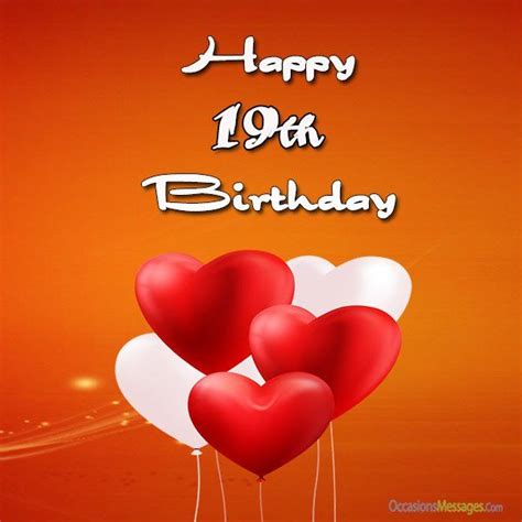 Happy 19th Birthday Images Beautiful One Day By Day Account Efecto