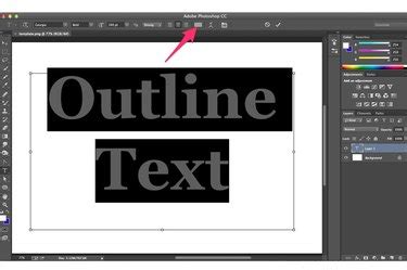 How Do I Add An Outline To Text In Photoshop Techwalla