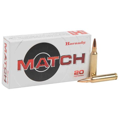 Hornady Match 223 Remington 73gr Eld Rifle Ammo 20 Rounds Sportsman
