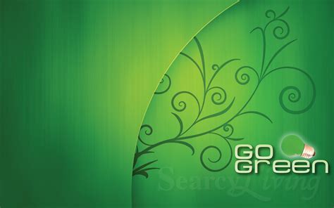 Download Go Green Desktop Wallpaper Hd By Jeffreywaller Go Green