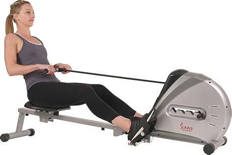 Sunny Health And Fitness Rowing Machine Rower Ergometer With