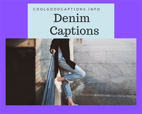 Trendy Denim Captions For Wearing Ripped Jeans Denim Jacket