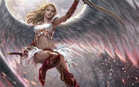 Angel Warrior Hd Wallpaper Background Image 1920x1200 Id905775