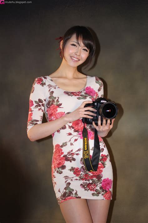 cute asian girl kang yui nikon digital live 2012