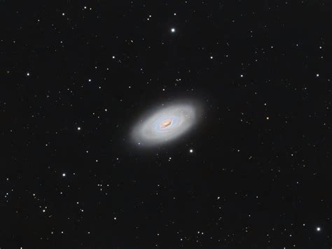 M64 The Black Eye Galaxy Astrodoc Astrophotography By Ron Brecher