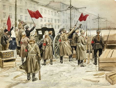 Russia In 1917 1919 The Paintings Of Ivan Vladimirov · Russia Travel Blog