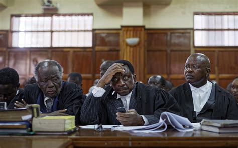 Inside A Kenyan Courtroom A Deepening Political Crisis Is On Display