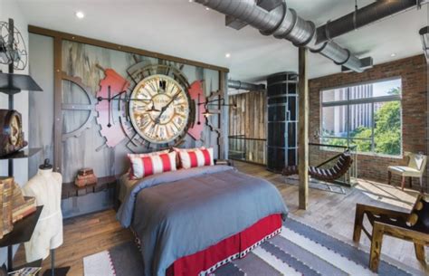 23 Steampunk Bedroom Decor Ideas And Designs Accessories And Art