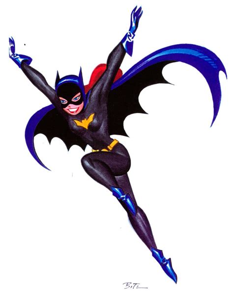 Batgirl By Bruce Timm Comic Art Community Gallery Of Comic Art