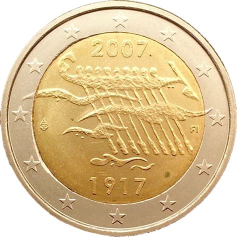 2 Euros Indépendance De La Finlande Finlande Numista