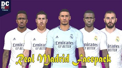Real Madrid Facepack Pes 2017 Santri Shareit