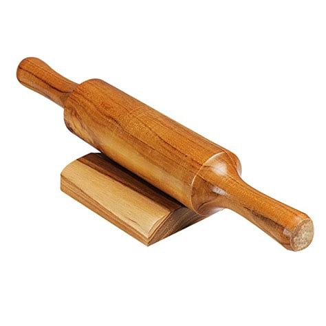 Brown Wooden Rolling Pin Board Set For Making Chapatis Size 267 X