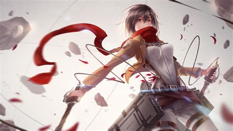What many anime fans don't know is that the manga reveals many hidden aspects of her life. Mikasa, Attack on Titan, 4K, #89 Wallpaper