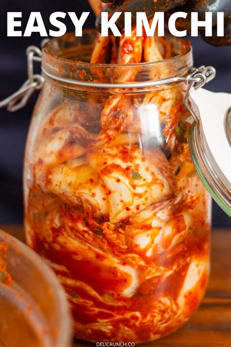 kimchi recipe easy quick kimchi fermented kimchi fermented foods asian inspired recipes