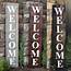 Welcome Wood Sign  6 Tall 5tall Or 4 – Knot And Nest Designs