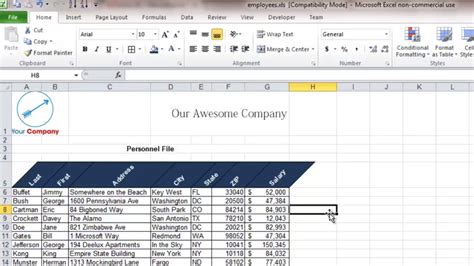 How to Design and Format an Excel Spreadsheet - Edutechional