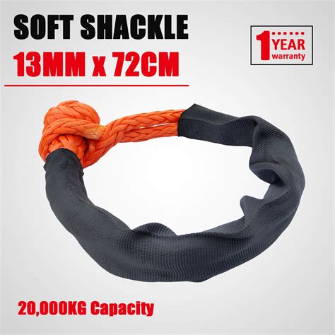 Soft Shackle 13mm 72cm Recovery Gear Dyneema Winch Rope 20t20000kg