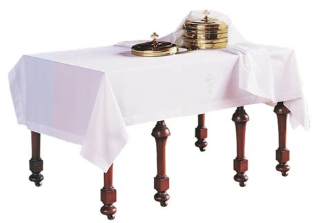 Latin Cross Communion Table Cloth Church Partner