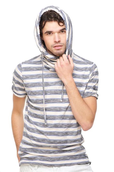 Hooded Man Celebration Isolated Stock Photos Free And Royalty Free