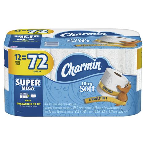 Charmin 12 Pack Toilet Paper At