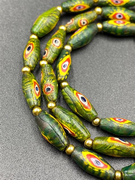 Ancient Antique Old Egyptian Mosaic Glass Bead Necklace1st Etsy