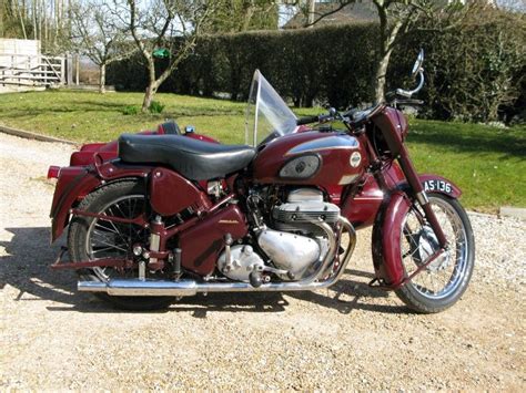 1957 Ariel Square Four 4g Mk Ii Classic Motorcycle Pictures British