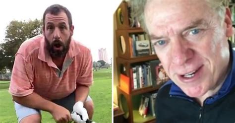 Adam Sandler Celebrates Happy Gilmore 25th Anniversary With Golf Shot Calls Out Shooter