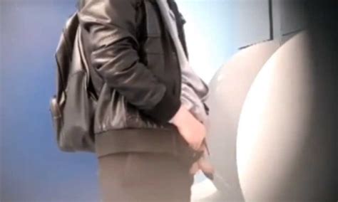 Hot Guy With Big Uncut Dick Peeing At Airport Urinals Spycamfromguys