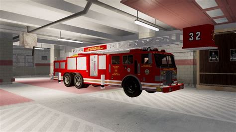 Gta 4 Gta V Firetruck Livery For Mtl Ladder Truck Mod