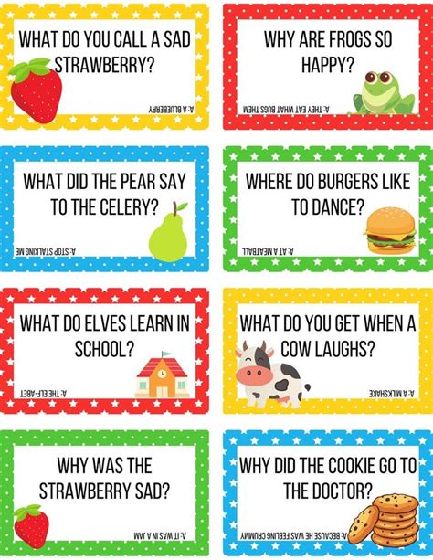 Lunch Box Jokes For Kids Etsy Lunchbox Jokes Notes For Kids