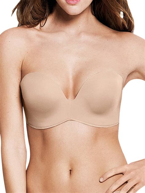 Wonderbra New Ultimate Strapless Bra Nude At John Lewis And Partners