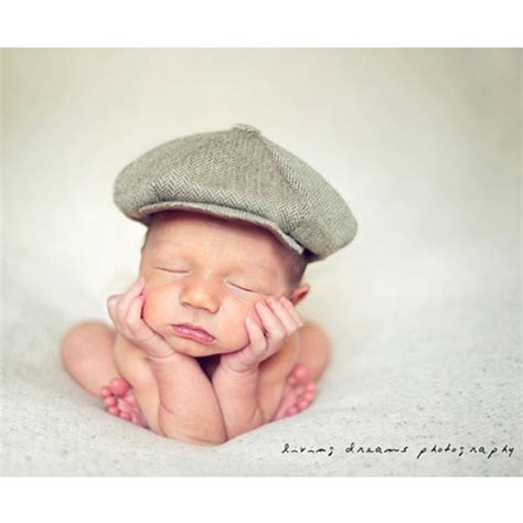 Herringbone Tweed Baby Newsboy Hat 42 To 44 Cm Etsy News Boy Hat