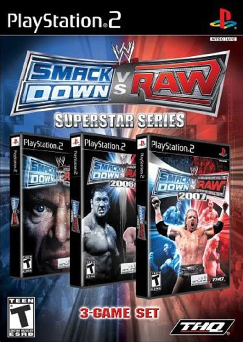 wwe smackdown vs raw superstar series sony playstation 2 game