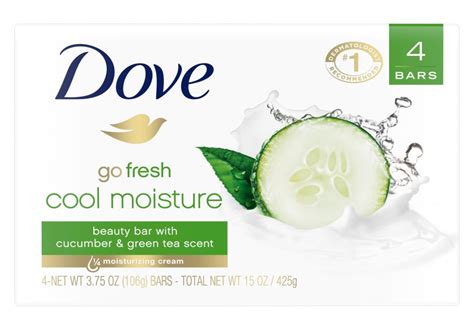 Dove Go Fresh Cucumber And Green Tea Beauty Bar Ingredients Explained